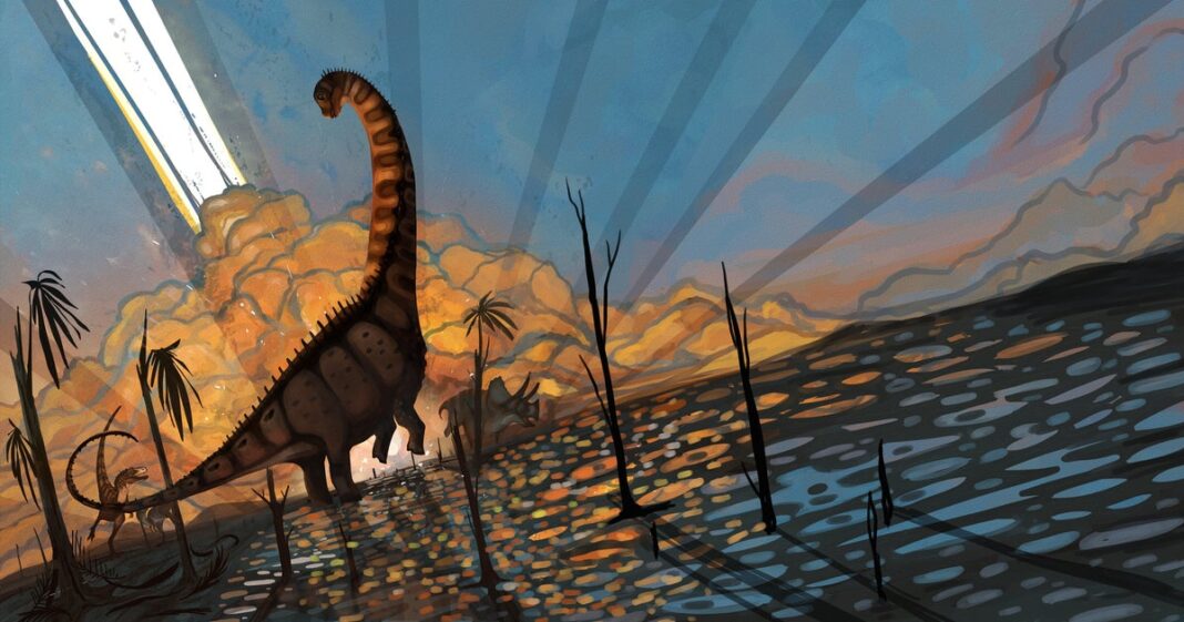 Fossils reveal dinosaurs were thriving in North America just before being wiped out by asteroid strike, study shows