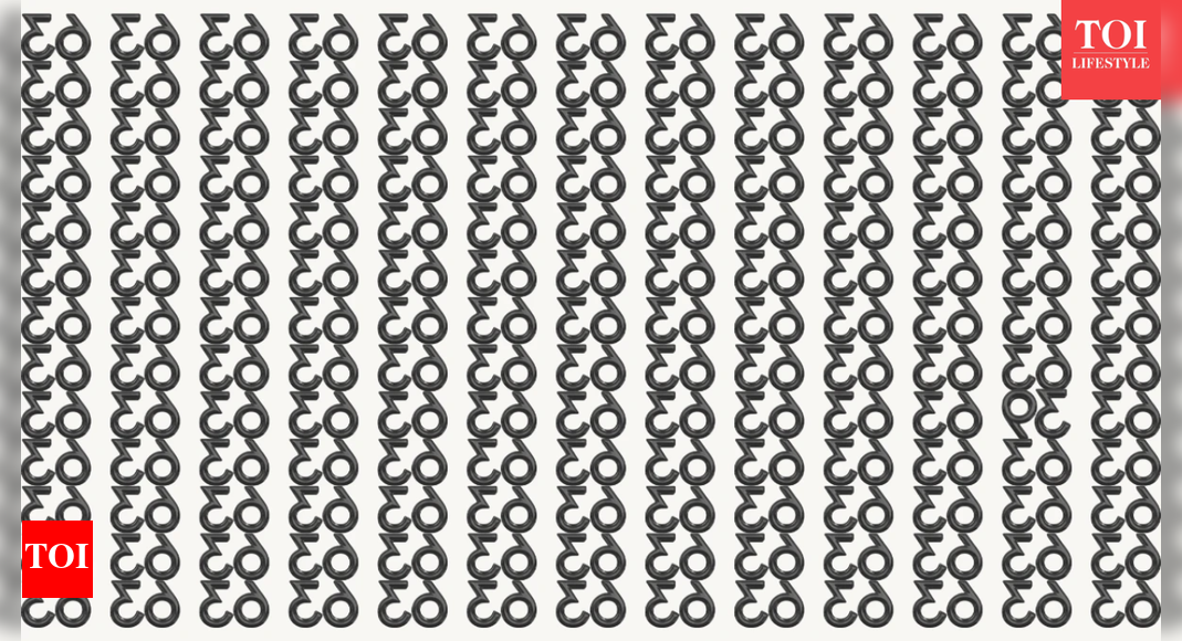 Can you spot the inverted 39 in just 6 seconds? Test your IQ with this optical illusion!