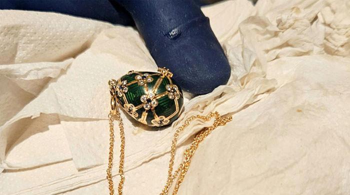 Police ‘recover’ Faberge egg swallowed by thief